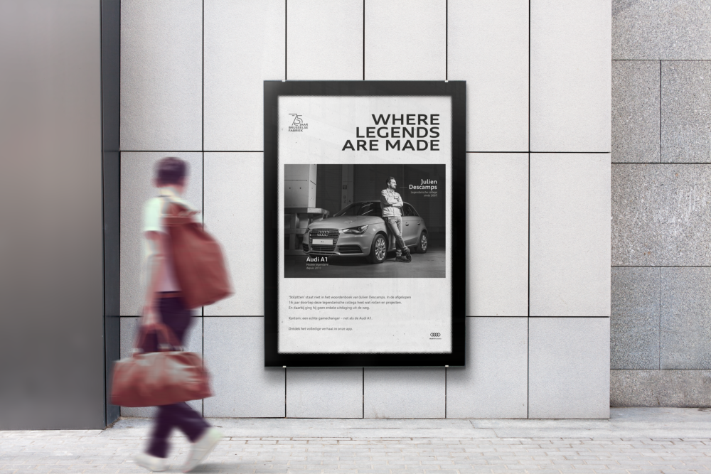 Where legends are made: interne communicatie en storytelling voor Audi Brussels