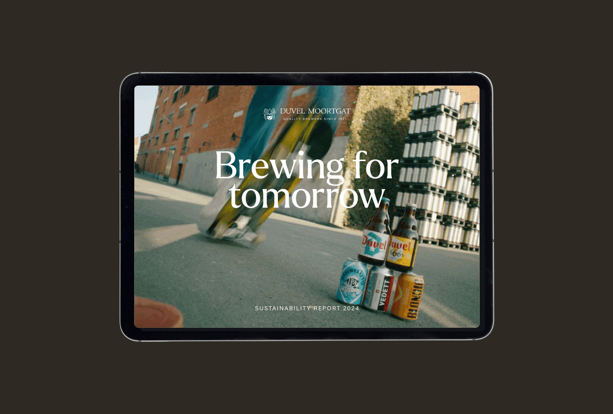 Comco duvel moortgat ipad duurzaamheidsverslag gent graphic gif